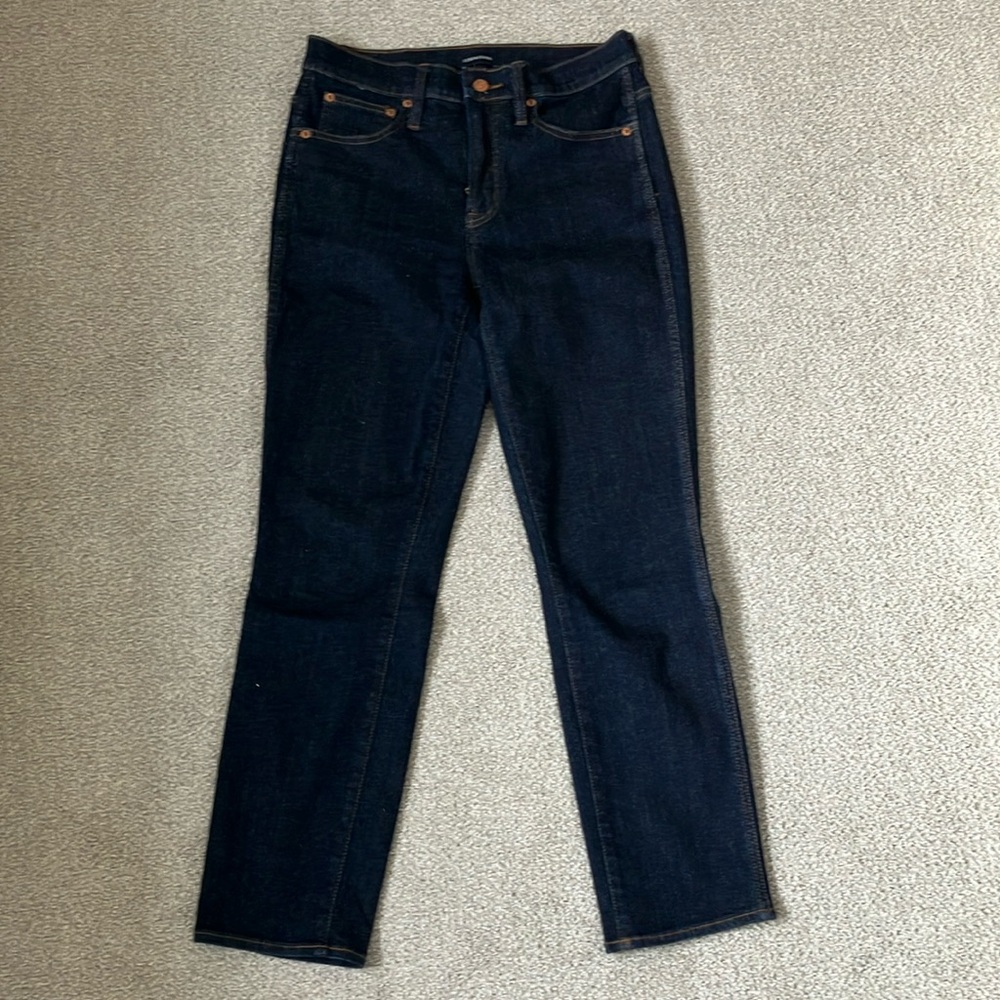 J.Crew Vintage Straight Jeans 27 Dark Wash